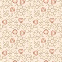 Retro Floral Patterns 02 vector