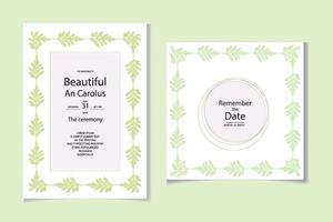 Watercolor flower leaf and leave set design vector