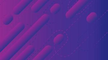 Abstract geometric background with neon light gradient background vector