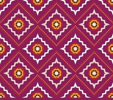 Pattern Ethnic fabric texture Geometric Vector Aztec oriental illustration retro ceramic tile