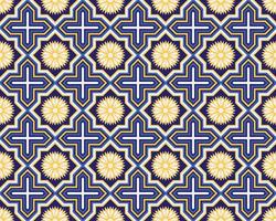 Pattern Ethnic fabric texture Geometric Vector Aztec oriental illustration retro ceramic tile