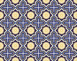 Pattern Ethnic fabric texture Geometric Vector Aztec oriental illustration retro ceramic tile