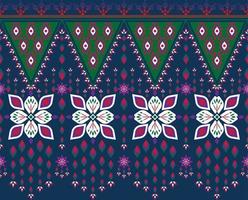 Pattern Ethnic fabric texture Geometric Vector Aztec oriental illustration retro ceramic tile