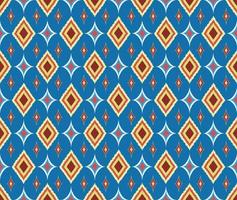 Pattern Ethnic fabric texture Geometric Vector Aztec oriental illustration retro ceramic tile