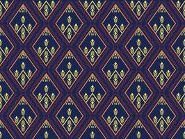 Pattern Ethnic fabric texture Geometric Vector Aztec oriental illustration retro ceramic tile