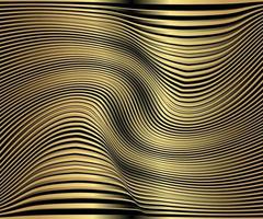 Gold wave line background. Luxurious design vector