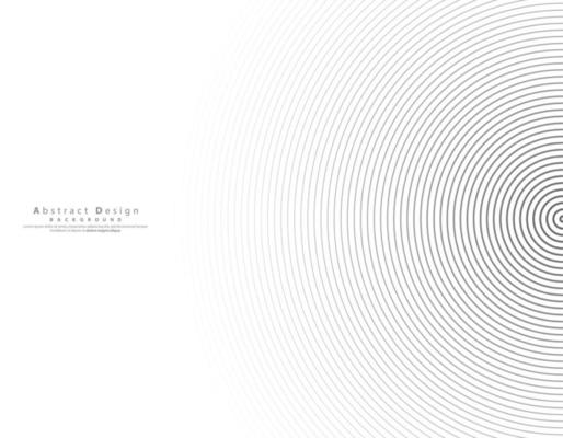 Abstract circle line background. Round  pattern. Circle for sound wave. Vector - Illustration