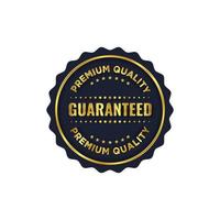 gold badge and premium label product template vector