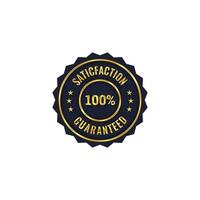 gold badge and premium label product template vector