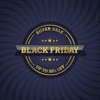 black friday sale concept design template vector