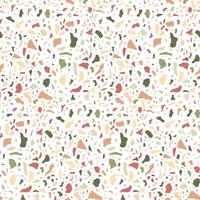 Stunning Modern Terrazzo Vector Seamless Pattern Design