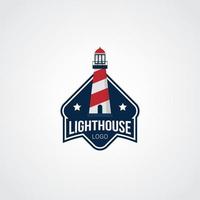 Lighthouse Logo Design Vector