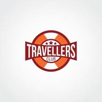 Travellers Logo Design Vector