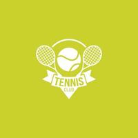 Tennis Logo Design Vector
