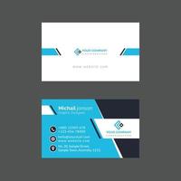 Professional and Creative Business Card vector