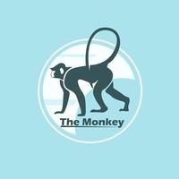 Logo Monkey Simple vector