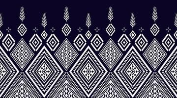 Ethnic pattern vector background. seamless pattern traditional.