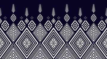 Ethnic pattern vector background. seamless pattern traditional.