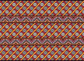 Ethnic pattern vector background. seamless pattern traditional.