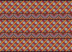 Ethnic pattern vector background. seamless pattern traditional.