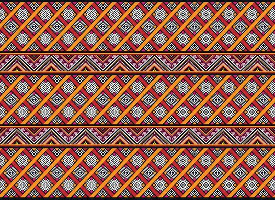 Ethnic pattern vector background. seamless pattern traditional.