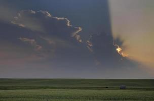 tormenta de la pradera canadá foto