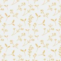 Flower Seamless Pattern Background vector