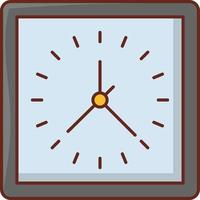 time Vector illustration on a transparent background. Premium quality symbols. Vector Line Flat color  icon for concept and graphic design.