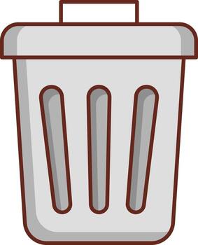 delete Vector illustration on a transparent background. Premium quality symbols. Vector Line Flat color  icon for concept and graphic design.