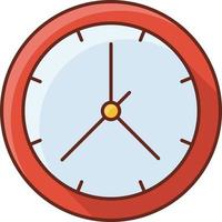 time Vector illustration on a transparent background. Premium quality symbols. Vector Line Flat color  icon for concept and graphic design.