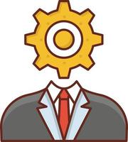 manager Vector illustration on a transparent background. Premium quality symbols. Vector Line Flat color  icon for concept and graphic design.