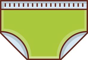 undergarments Vector illustration on a transparent background. Premium quality symbols. Vector Line Flat color  icon for concept and graphic design.