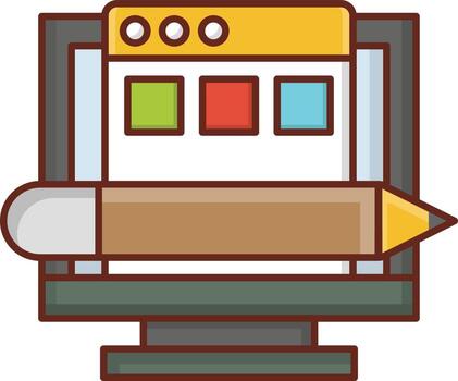 design Vector illustration on a transparent background. Premium quality symbols. Vector Line Flat color  icon for concept and graphic design.