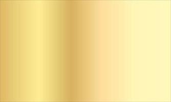 Gold background, gold polished metal, steel texture vector