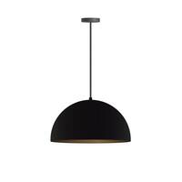 Vector realistic black chandelier. Chandelier isolated on a white background. Loft style. Interior design element.