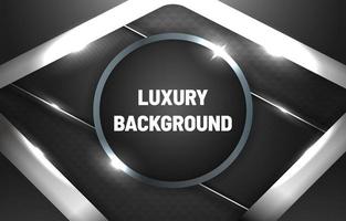 Modern silver background luxury with element vector