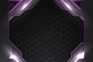 modern background purple with element vector