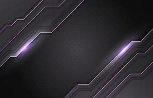 Modern background purple with element vector