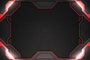 modern background red with element vector