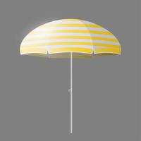 Umbrella from the sun in a flat style. Vector. vector