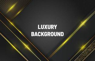 Modern black and gold background luxury with element vector