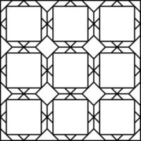 square shape tile seamless pattern perfect for background or wallpaper vector
