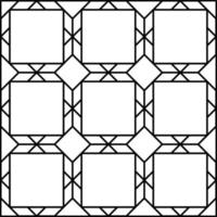 square shape tile seamless pattern perfect for background or wallpaper vector