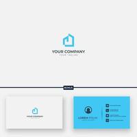real estate and mortgage investment logo vector