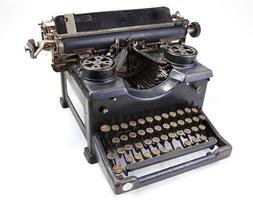 vieja maquina de escribir foto