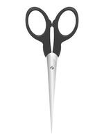 Realistic vector scissors. Scissors isolated on a white background.