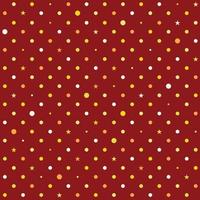 Red Polka Dot Background vector