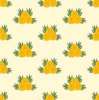 Marigold Seamless on Beige Ivory Background vector