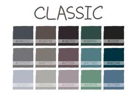 Classic Color Tone with Code vector