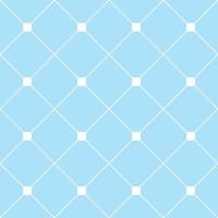 White Square Diamond Grid Light Blue Background. Classic Minimal Pattern Texture Background. vector